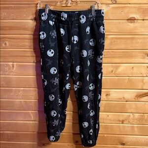 Disney Black Jack Skellington Allover Print Joggers